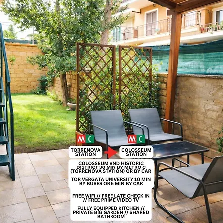 Golden - Golden With Private Kitchen And Garden - Close To Metro C Affittacamere